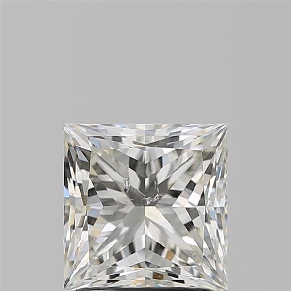 1.70ct J SI2 Rare Carat Ideal Cut Princess Diamond