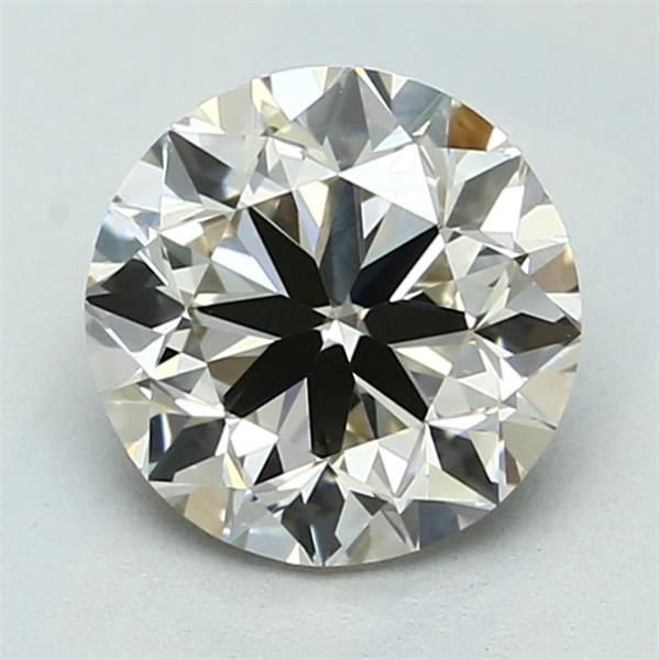 2.01ct K VVS2 Very Good Cut Round Diamond