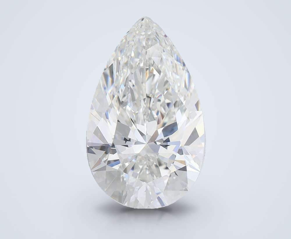 4.07 Carat Pear Lab Diamond