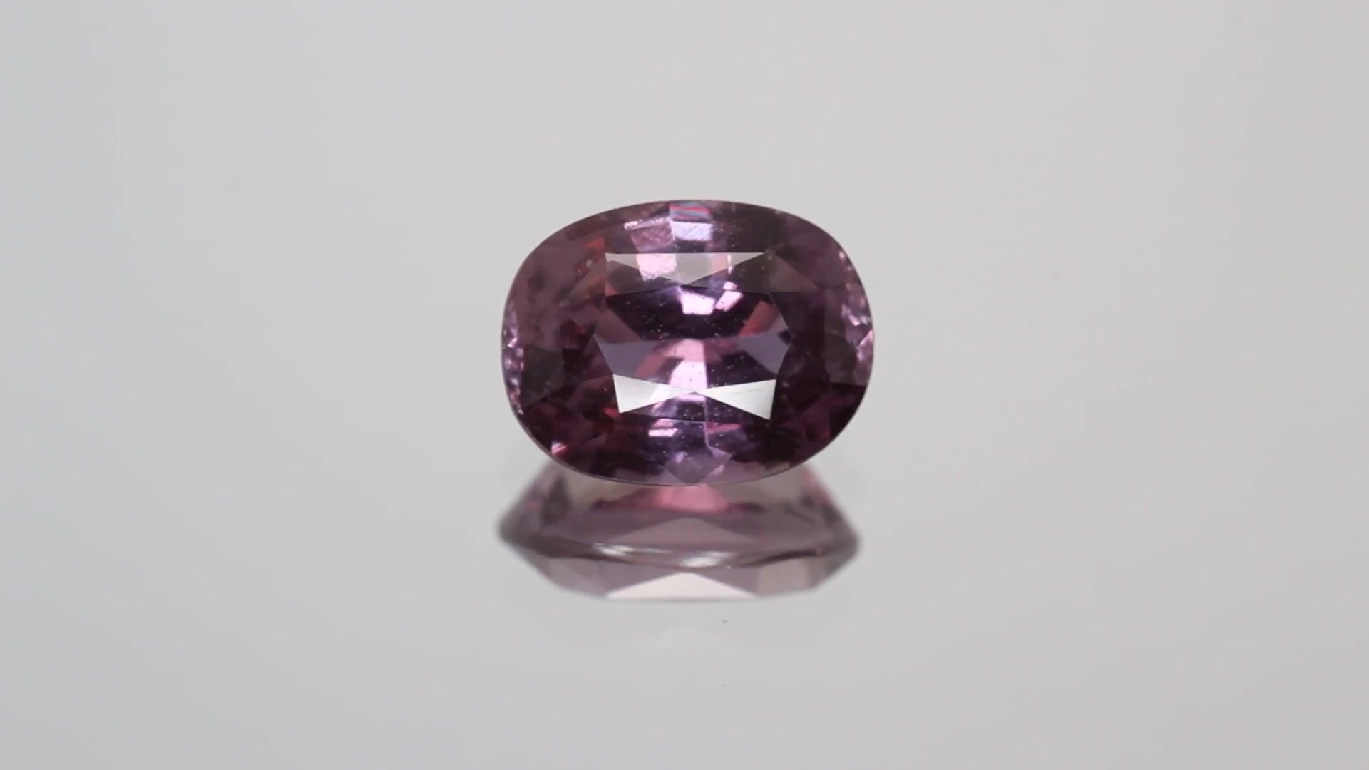 2.10 Carat Purple Oval Sapphire