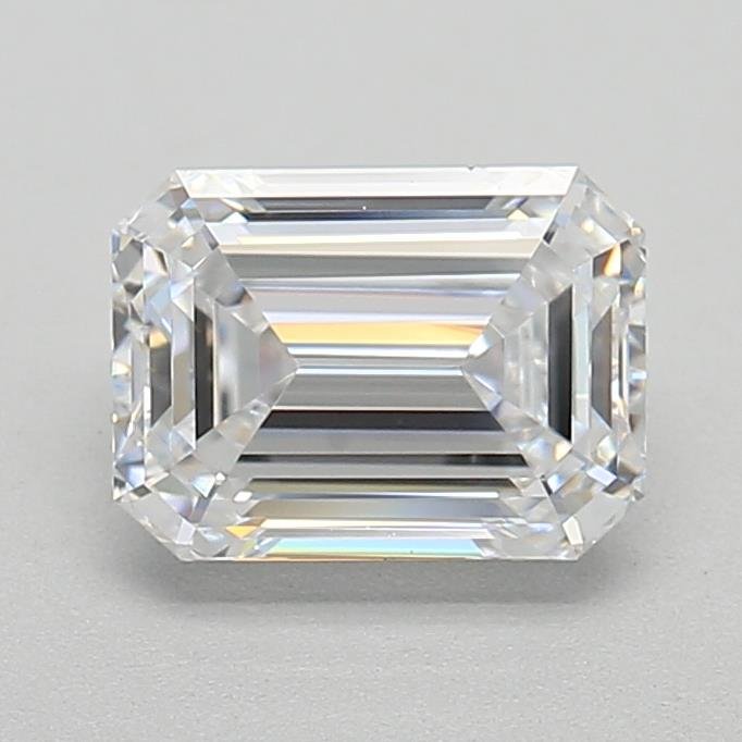 1.00ct D VS1 Rare Carat Ideal Cut Emerald Lab Grown Diamond