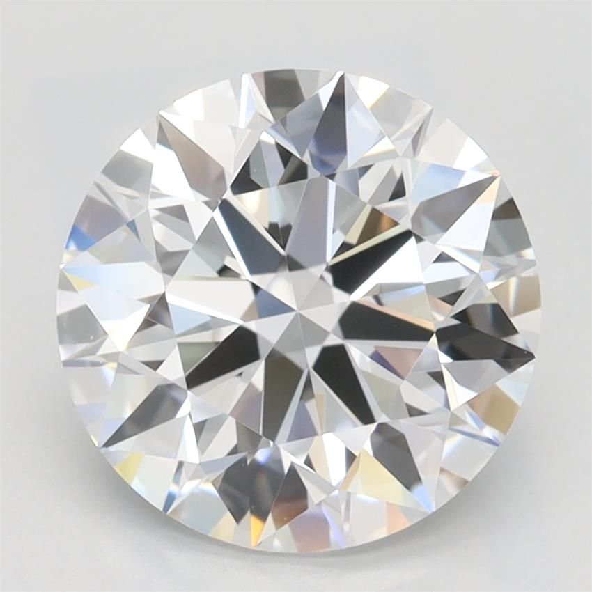 2.46ct D VVS1 Rare Carat Ideal Cut Round Lab Grown Diamond