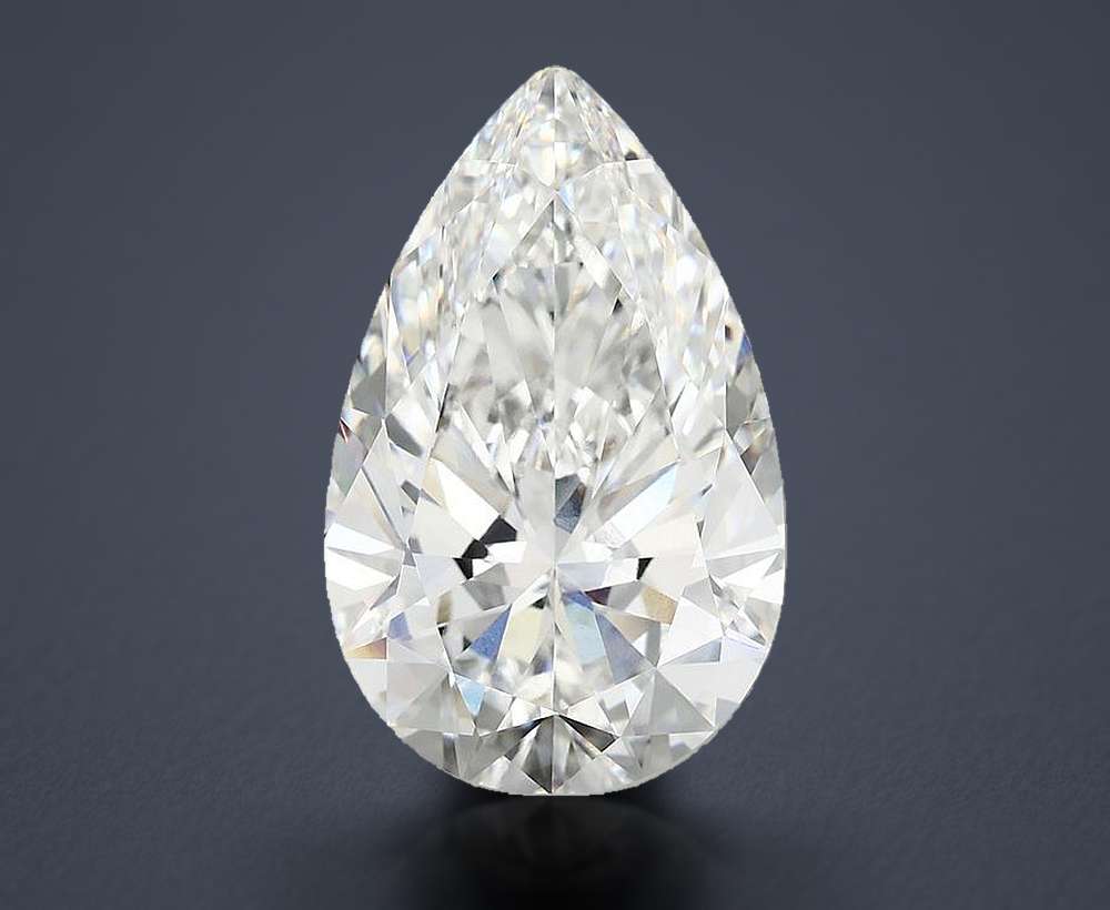 9.47 Carat Pear Lab Diamond
