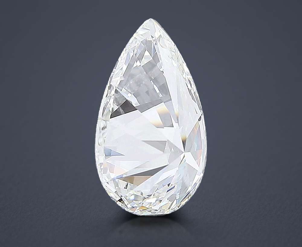 5.22 Carat Pear Lab Diamond