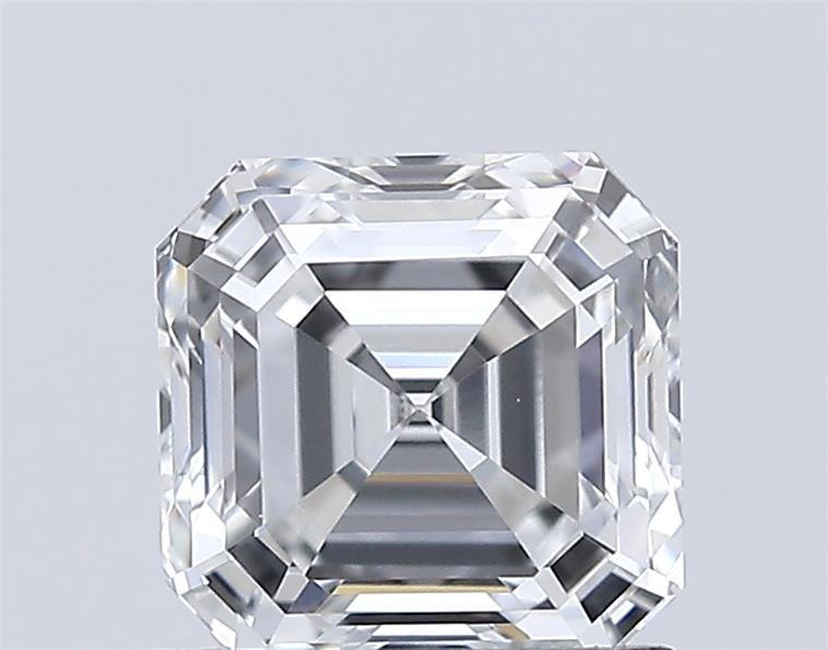 1.09ct E VS1 Rare Carat Ideal Cut Asscher Lab Grown Diamond