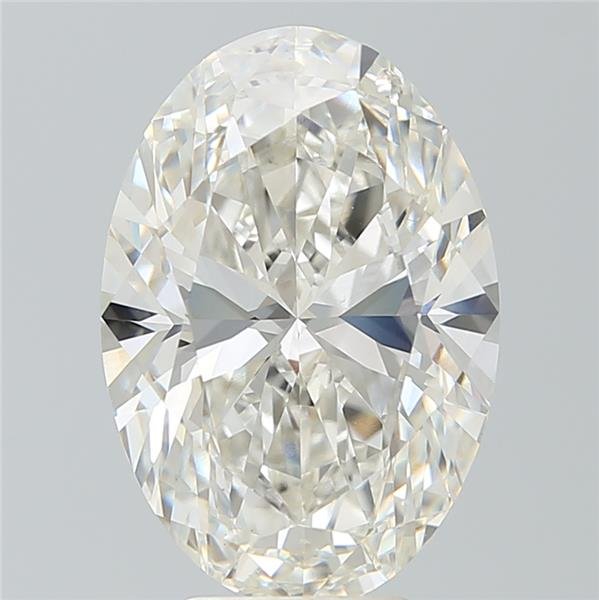 6.43 Carat Oval Lab Diamond