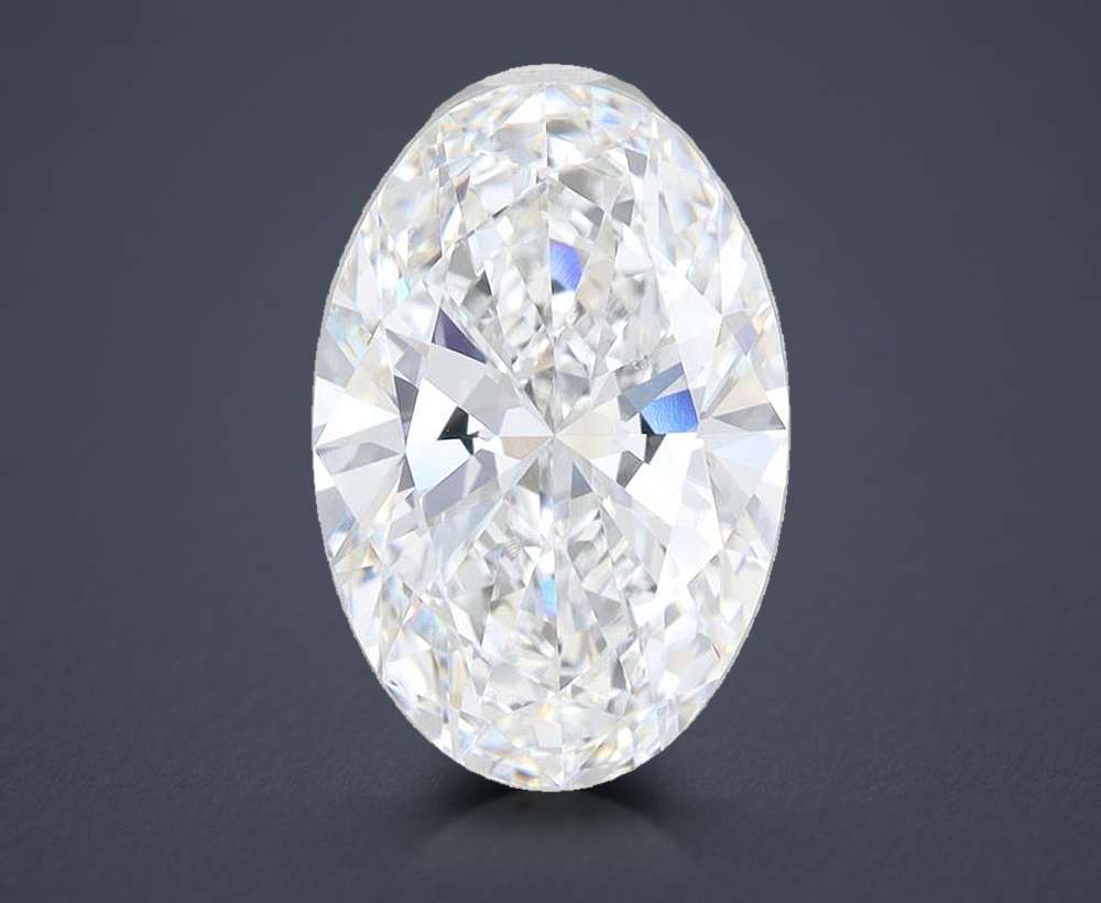 4.93 Carat Oval Lab Diamond