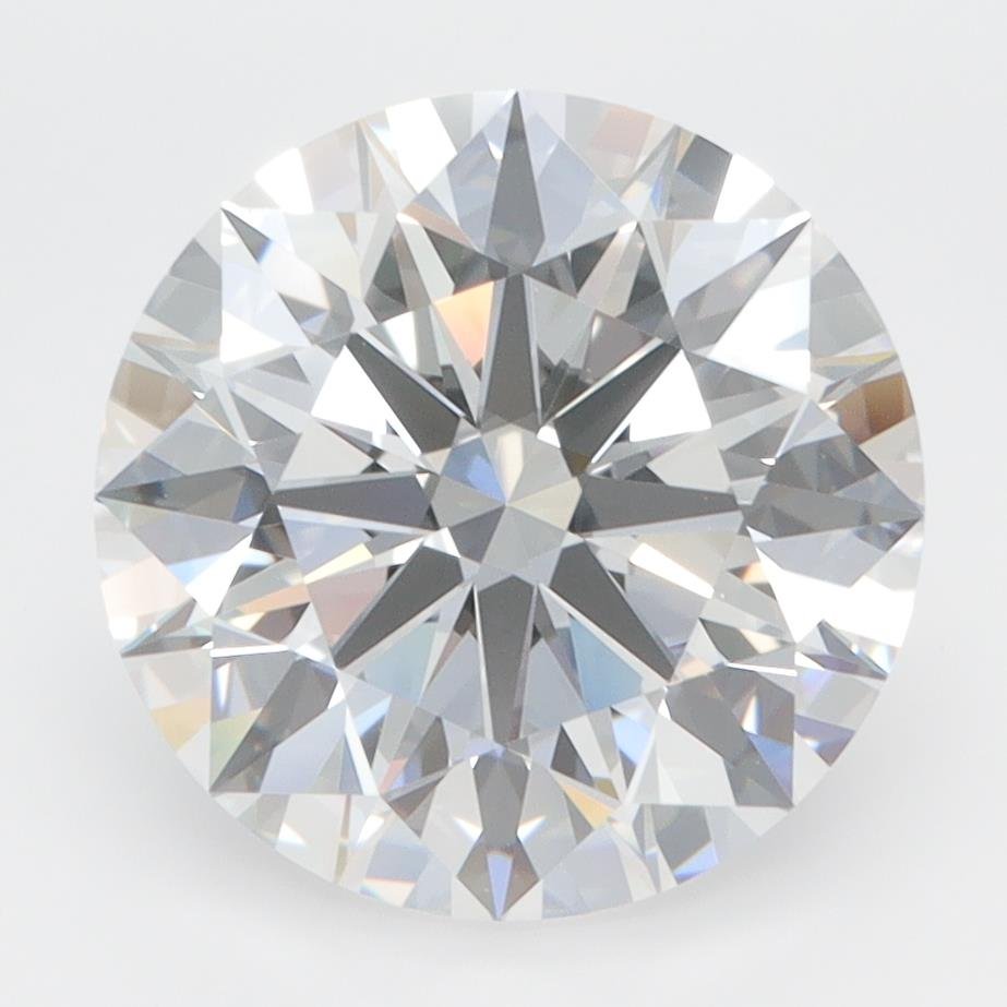 4.30ct D VVS1 Rare Carat Ideal Cut Round Lab Grown Diamond