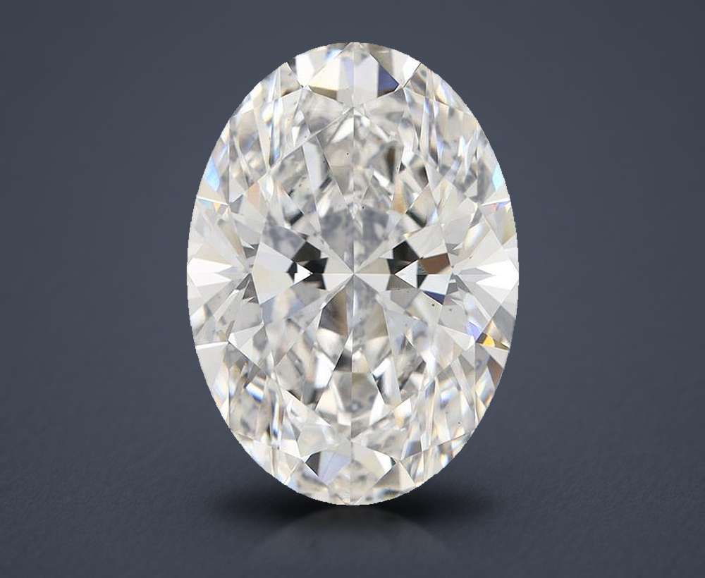 7.14 Carat Oval Lab Diamond
