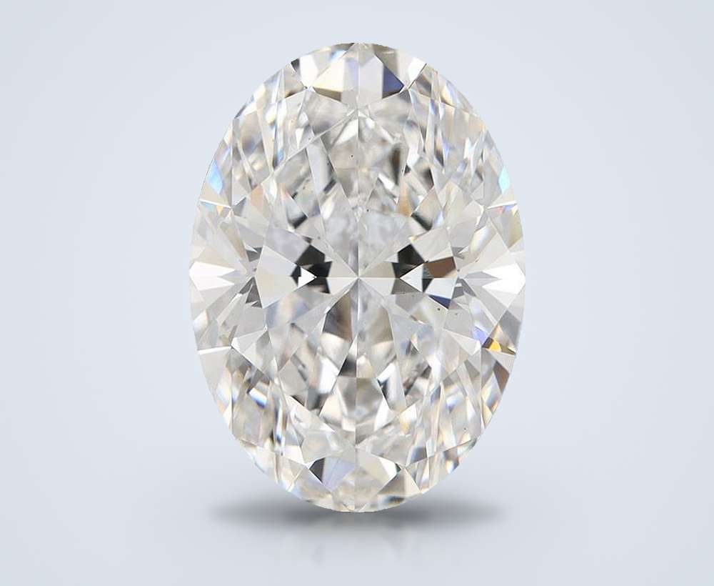 7.14 Carat Oval Lab Diamond