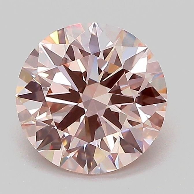 1.53 Ct. Fancy Pink Round Lab Diamond