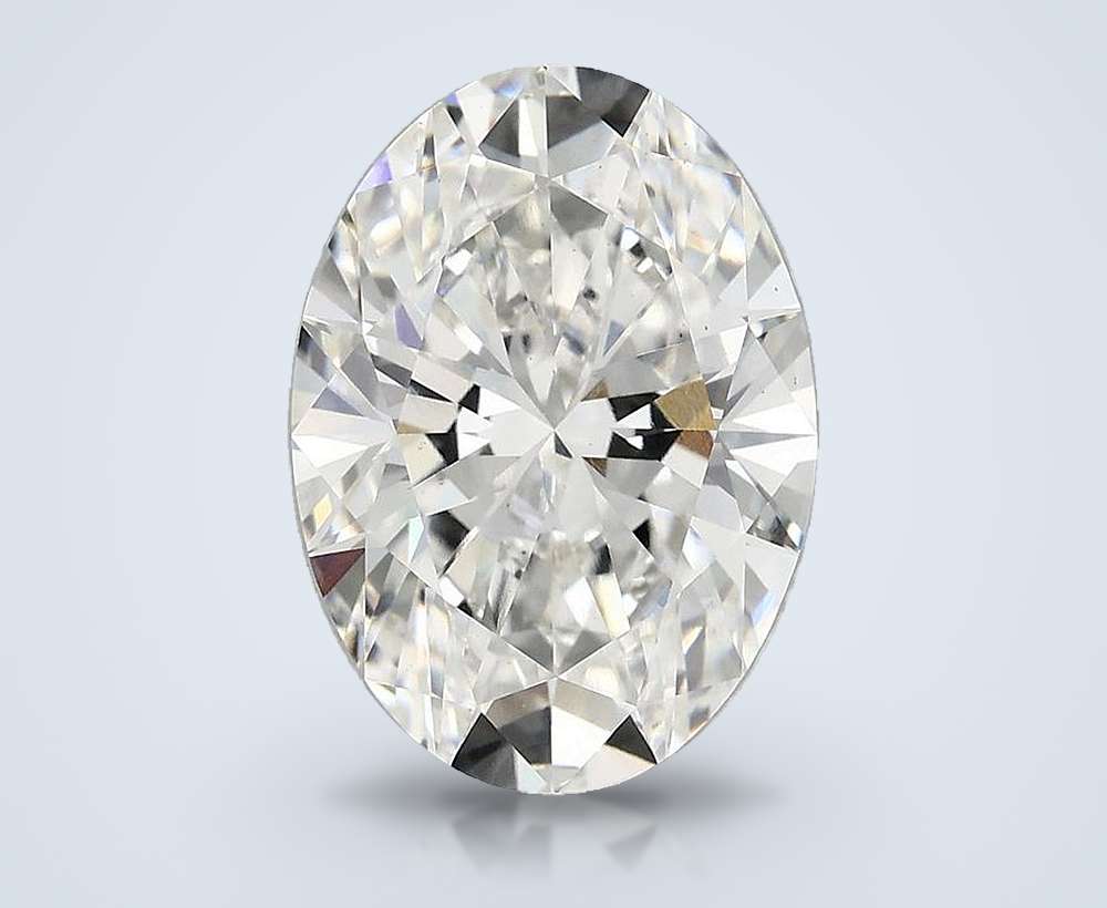 4.32 Carat Oval Lab Diamond
