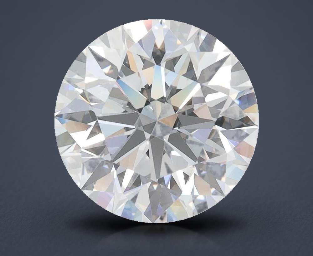 4.04 Carat Round Lab Diamond