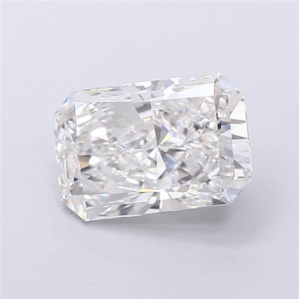 2.00ct F VS2 Rare Carat Ideal Cut Radiant Lab Grown Diamond