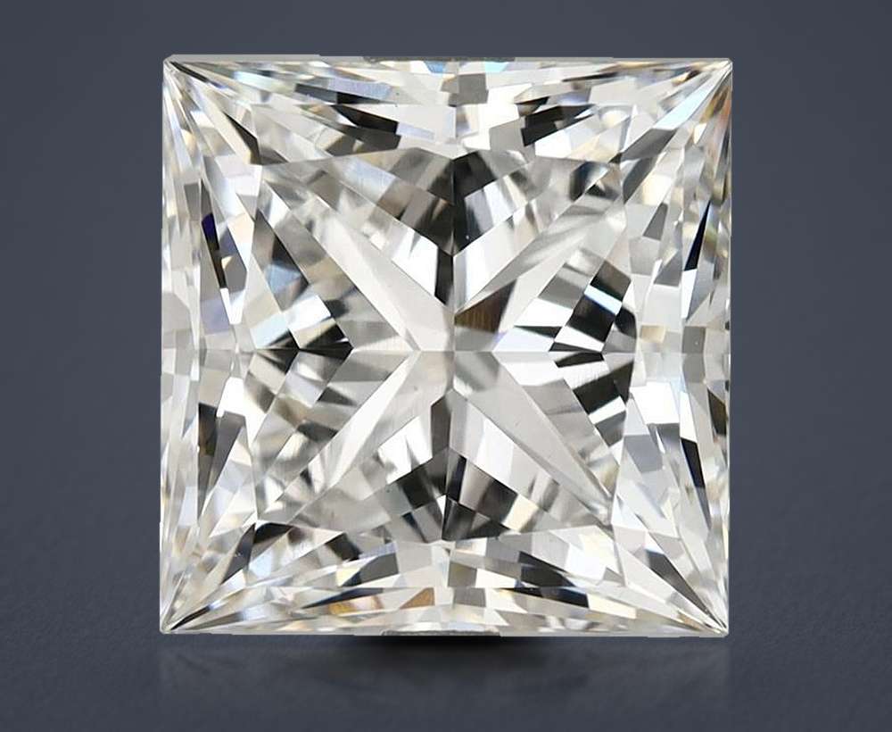 6.65 Carat Princess Lab Diamond