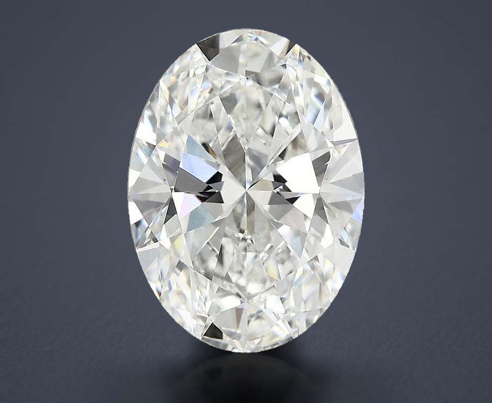 3.72 Carat Oval Lab Diamond