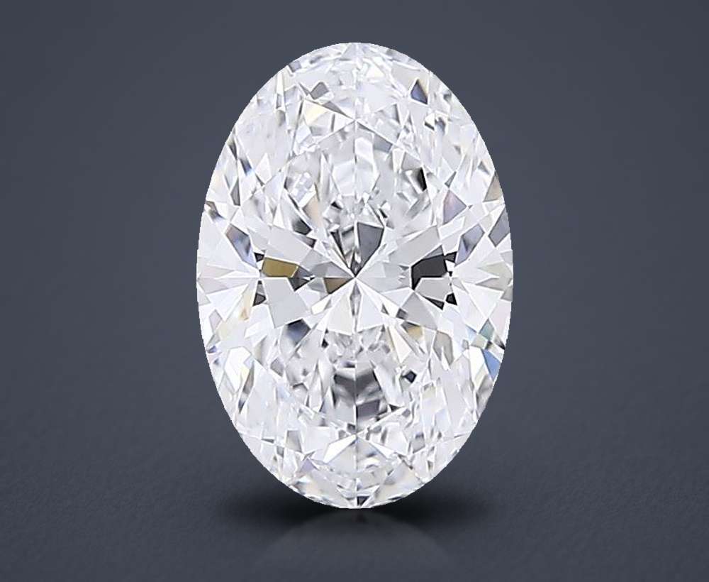 2.83 Carat Oval Lab Diamond