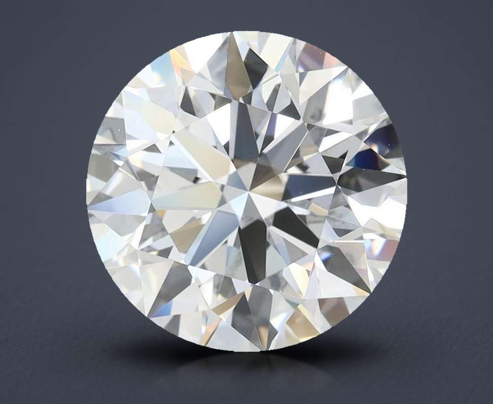 3.79 Carat Round Lab Diamond
