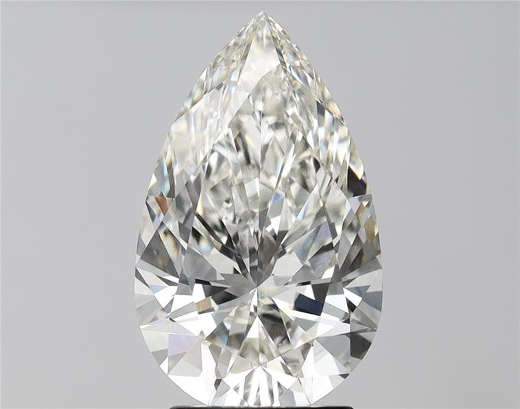 4.04ct I VS1 Rare Carat Ideal Cut Pear Lab Grown Diamond