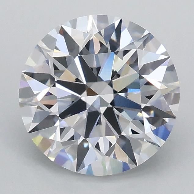1.28ct D VVS2 Rare Carat Ideal Cut Round Lab Grown Diamond