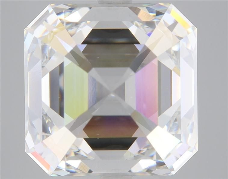 6.38ct G VS1 Rare Carat Ideal Cut Asscher Lab Grown Diamond