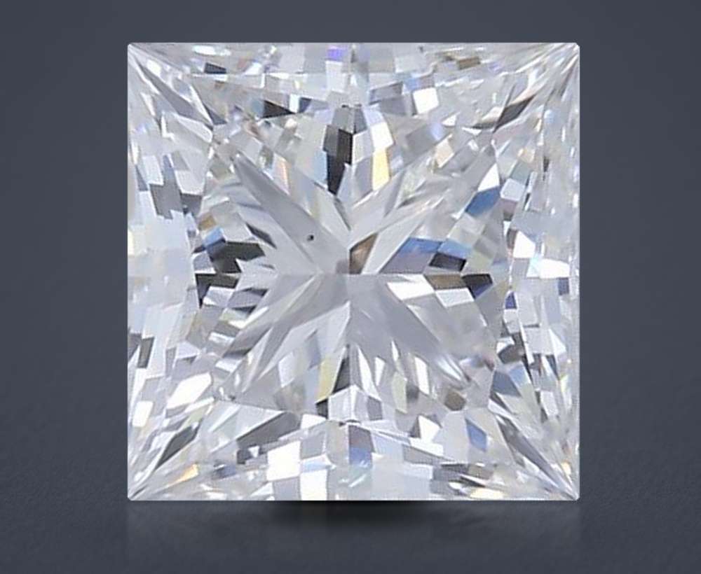 0.92 Carat Princess Lab Diamond