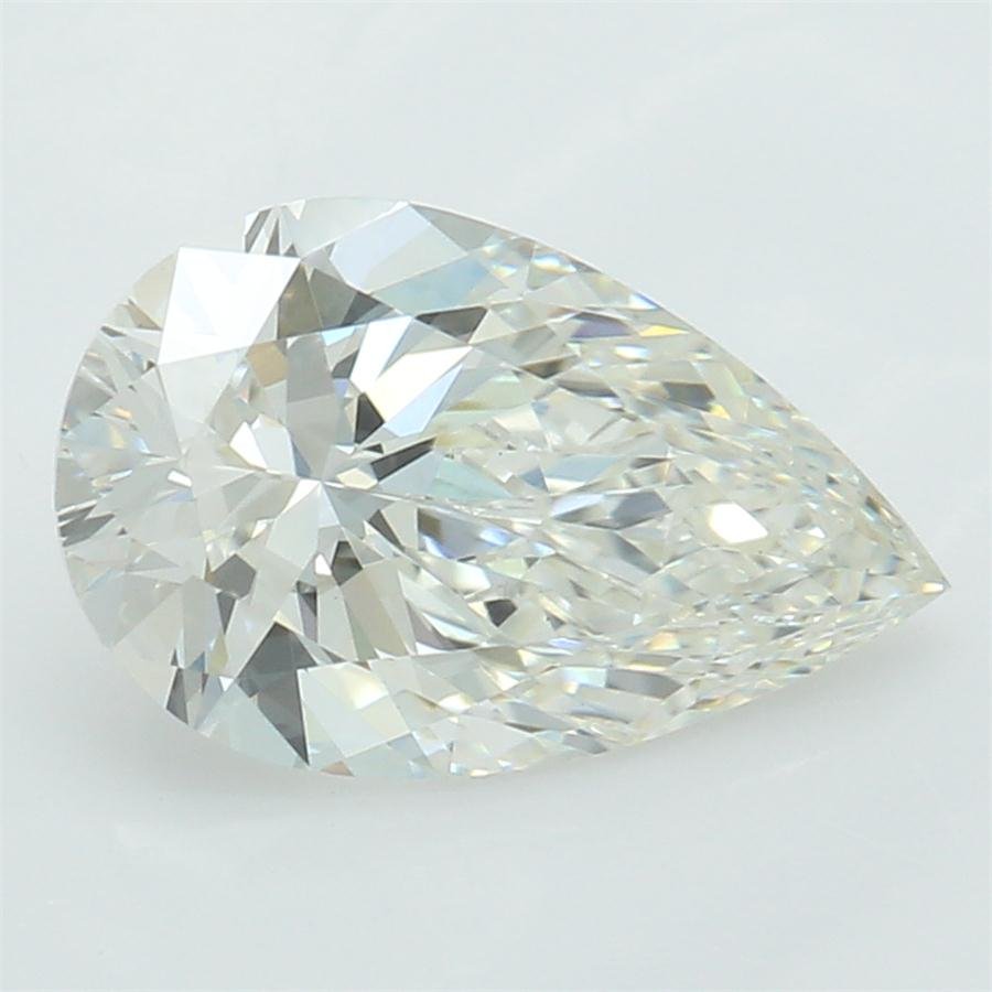 1.03ct H VS1 Rare Carat Ideal Cut Pear Lab Grown Diamond