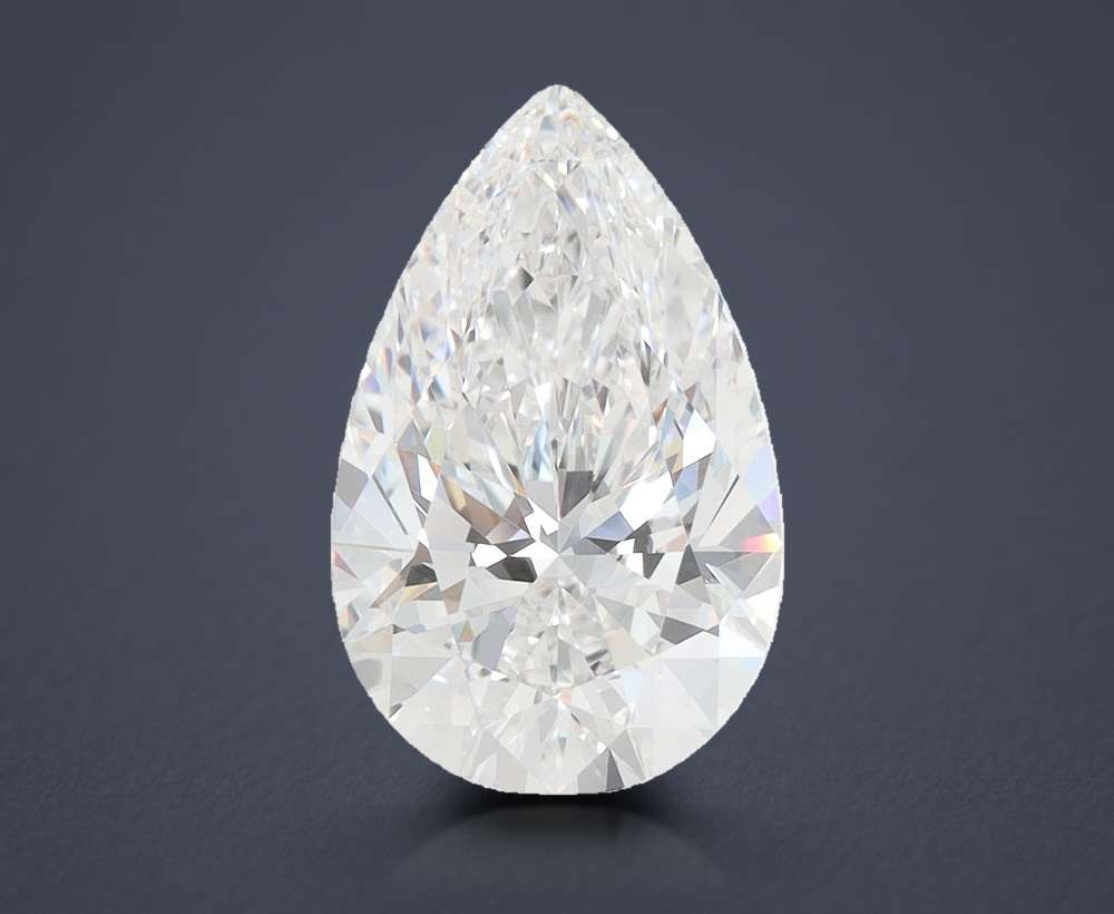 3.26 Carat Pear Lab Diamond