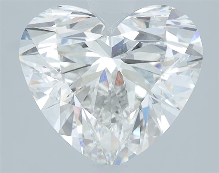 2.65ct H VS1 Rare Carat Ideal Cut Heart Lab Grown Diamond