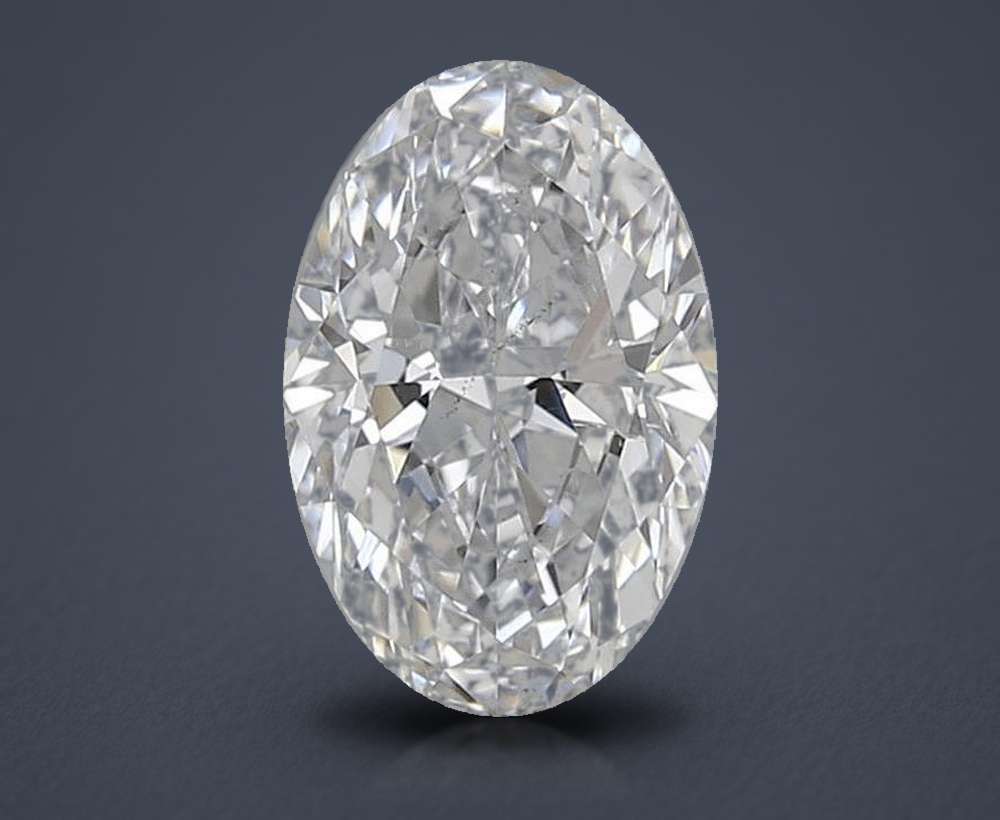 0.40 Carat Oval Lab Diamond