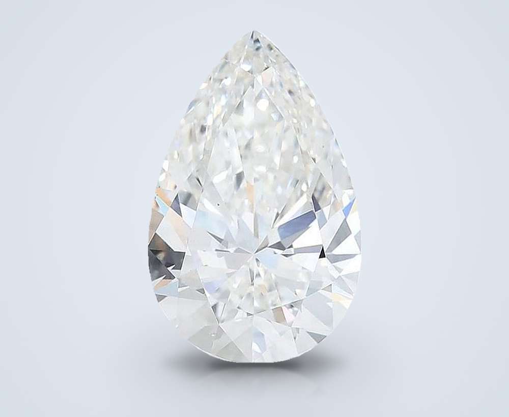 3.51 Carat Pear Lab Diamond