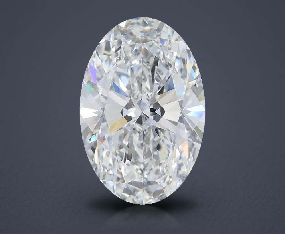 8.10 Carat Oval Lab Diamond