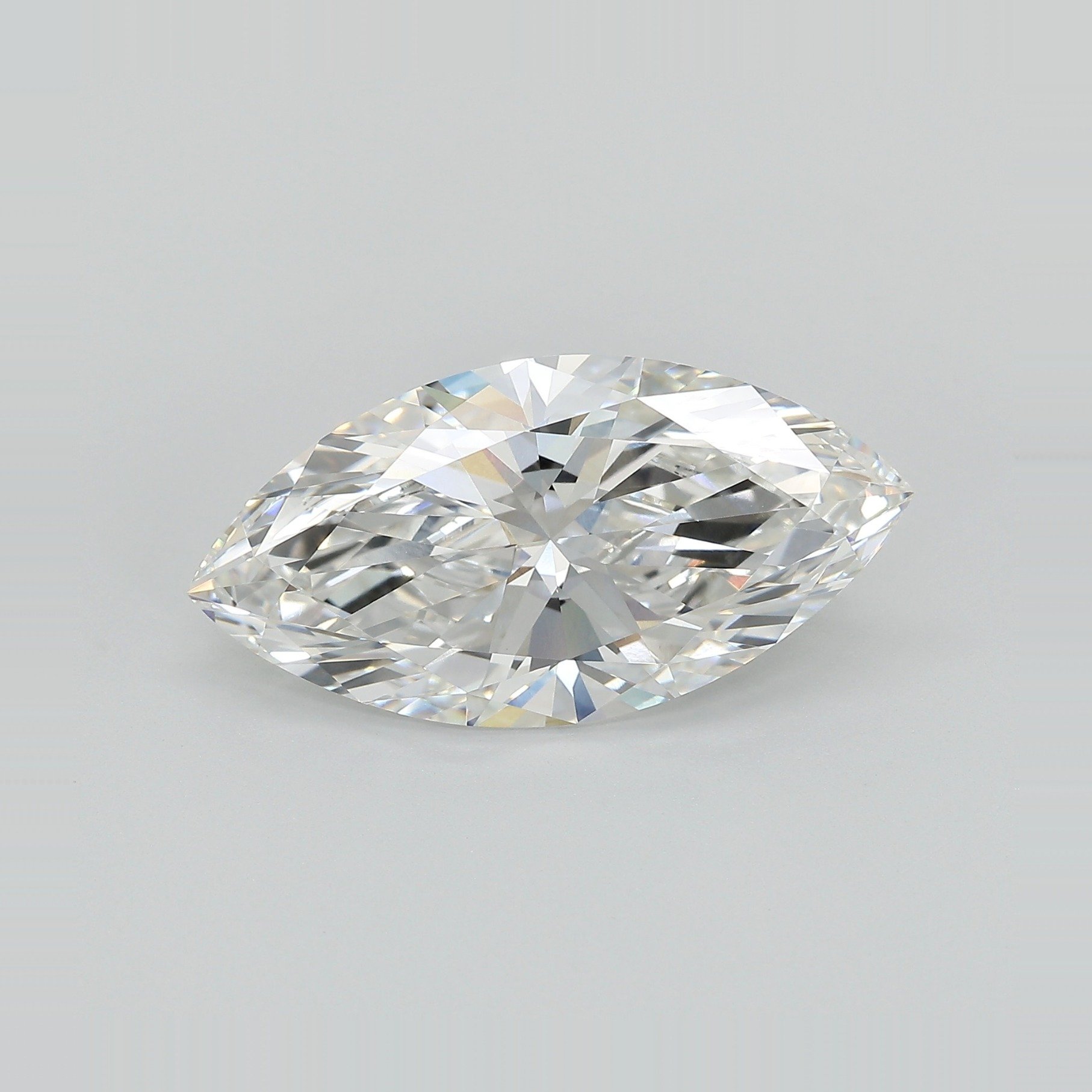 6.11ct F VVS2 Rare Carat Ideal Cut Marquise Lab Grown Diamond