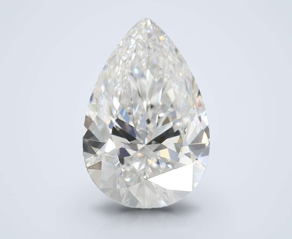 1.57 Carat Pear Lab Diamond