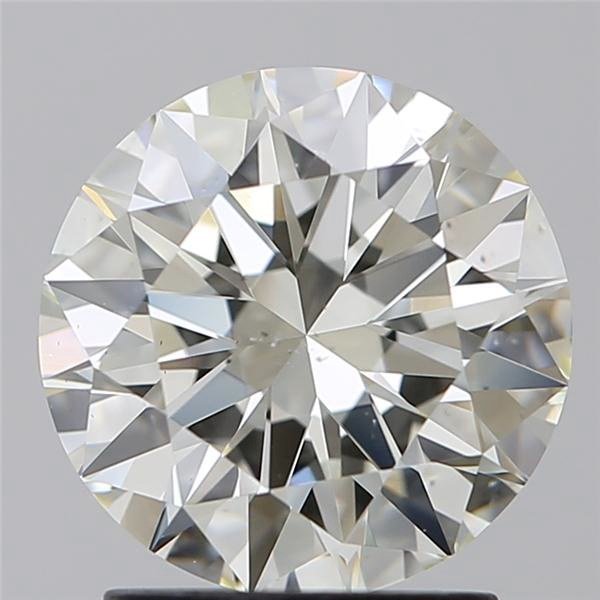 2.02ct J SI1 Rare Carat Ideal Cut Round Diamond