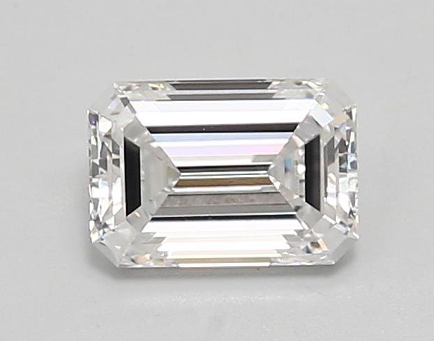 1.34ct D VVS2 Rare Carat Ideal Cut Emerald Lab Grown Diamond