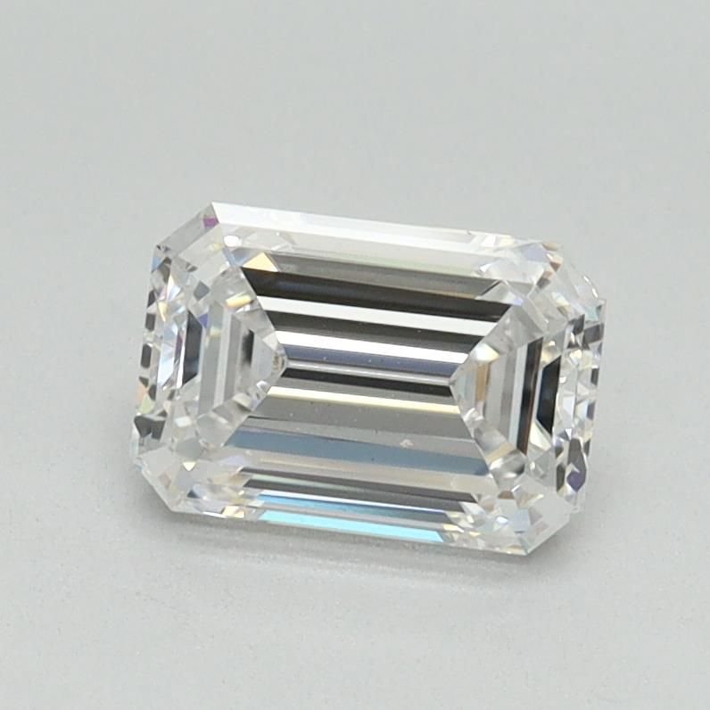 1.01ct D VS1 Rare Carat Ideal Cut Emerald Lab Grown Diamond