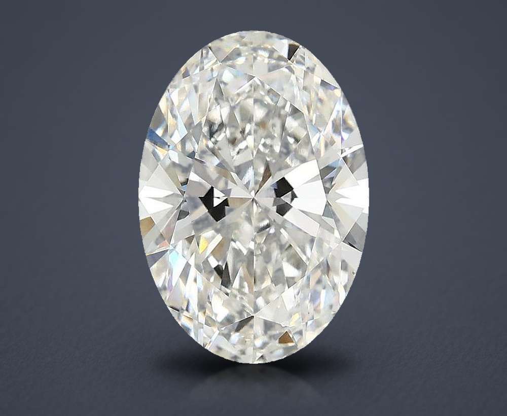 3.69 Carat Oval Lab Diamond