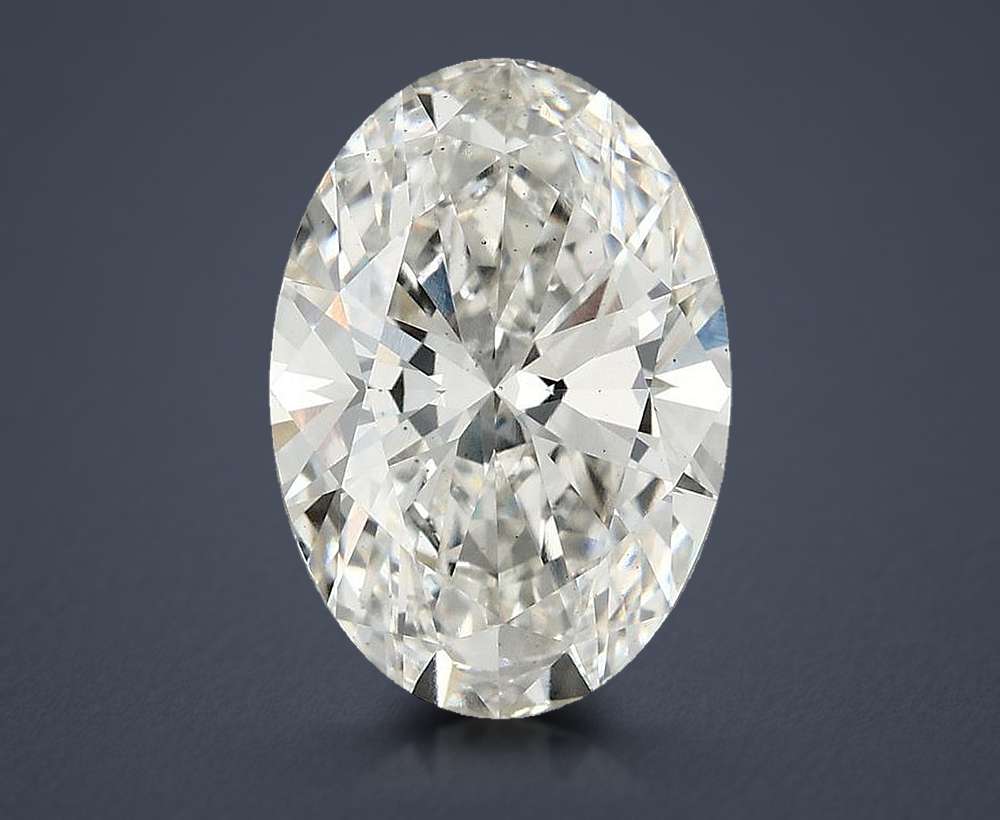 3.86 Carat Oval Lab Diamond