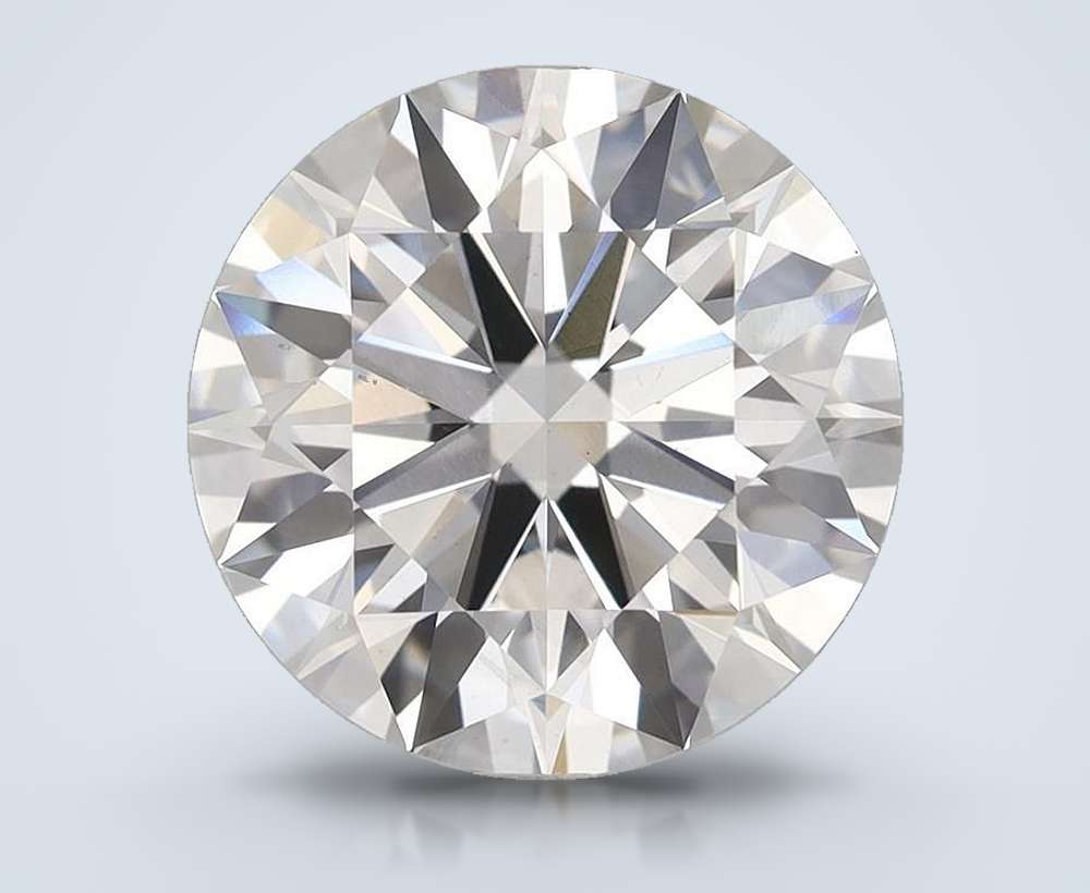 6.09 Carat Round Lab Diamond