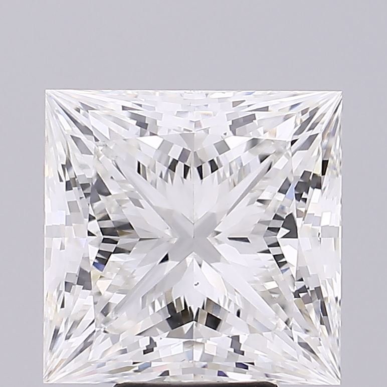 7.50ct G VS2 Rare Carat Ideal Cut Princess Lab Grown Diamond