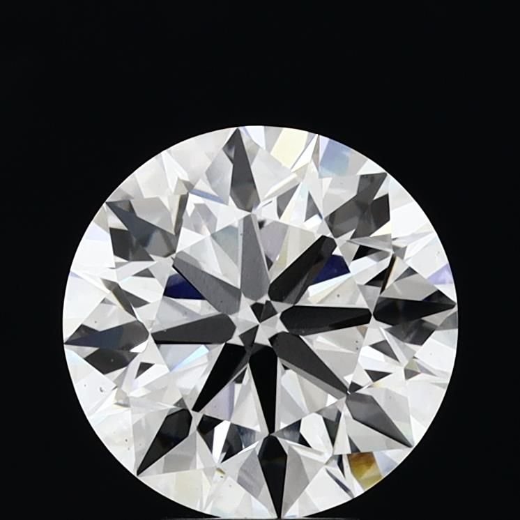 6.27ct F VS1 Rare Carat Ideal Cut Round Lab Grown Diamond