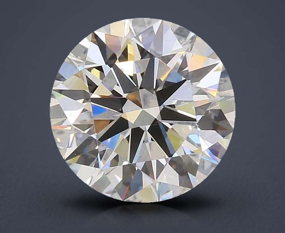 3.58 Carat Round Lab Diamond