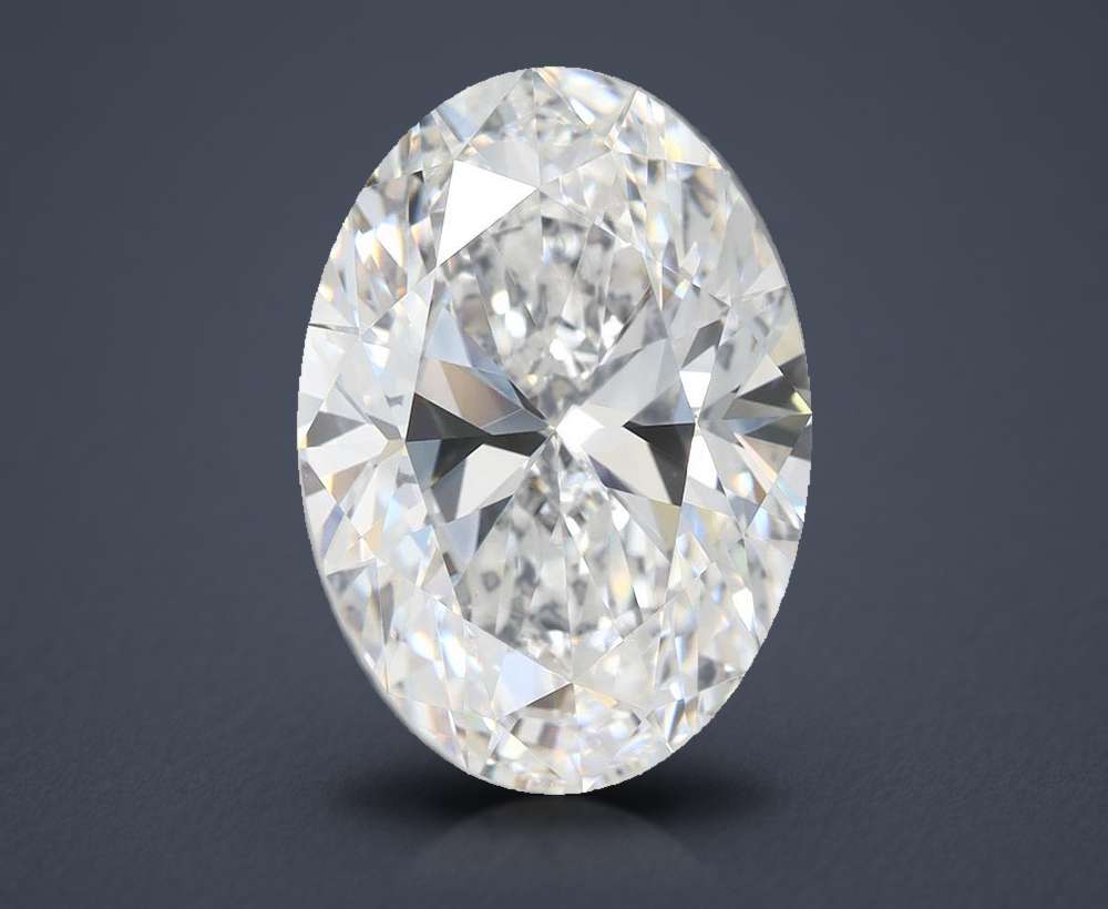5.00 Carat Oval Lab Diamond