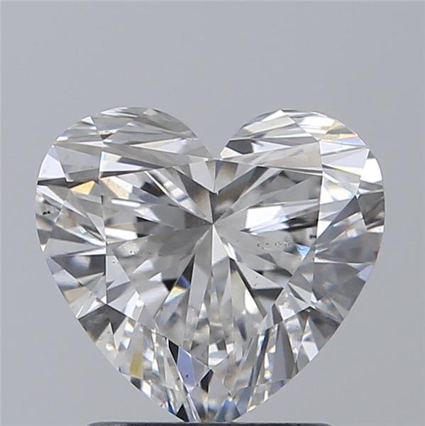 1.60ct E VS2 Rare Carat Ideal Cut Heart Lab Grown Diamond