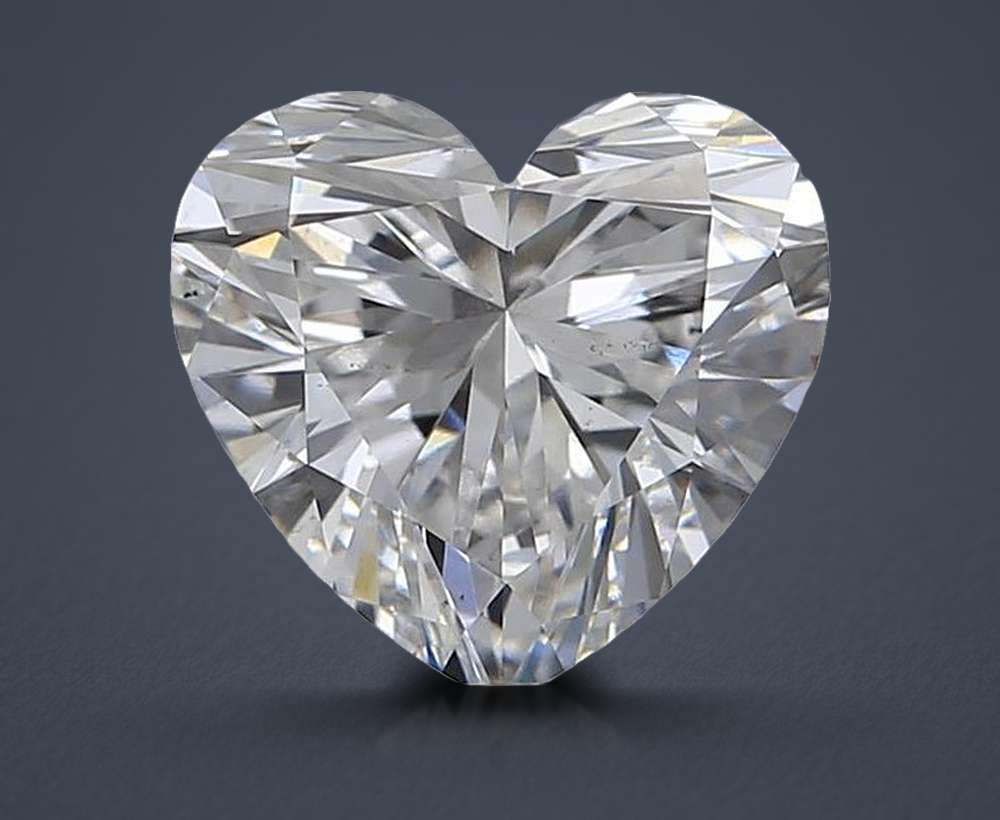 1.60 Carat Heart Lab Diamond