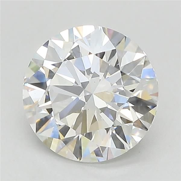 2.26ct D VS2 Rare Carat Ideal Cut Round Lab Grown Diamond