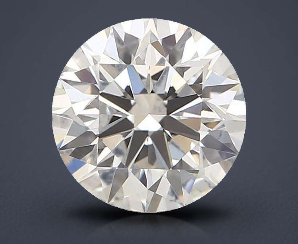 0.74 Carat Round Natural Diamond