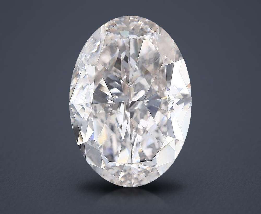 10.09 Carat Oval Natural Diamond