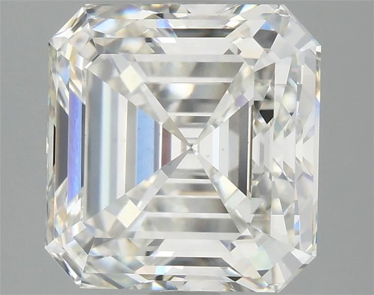 3.73ct G VS1 Rare Carat Ideal Cut Asscher Lab Grown Diamond